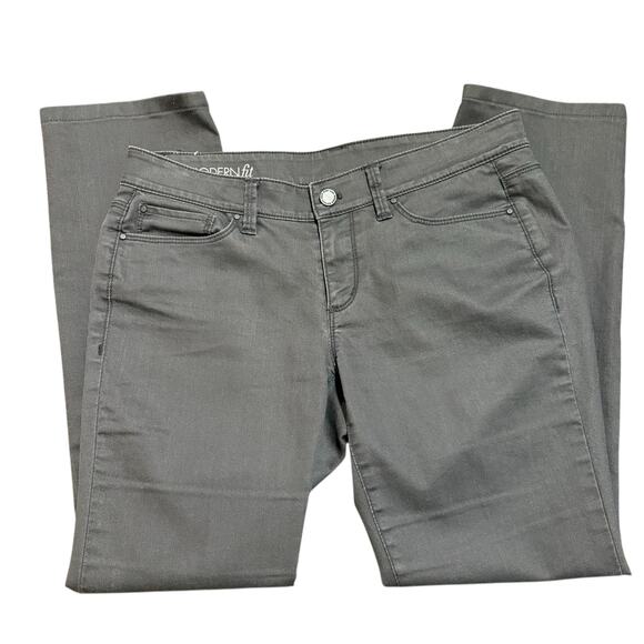 Ann Taylor women’s black jeans, modern fit, size 6 - Picture 1 of 5